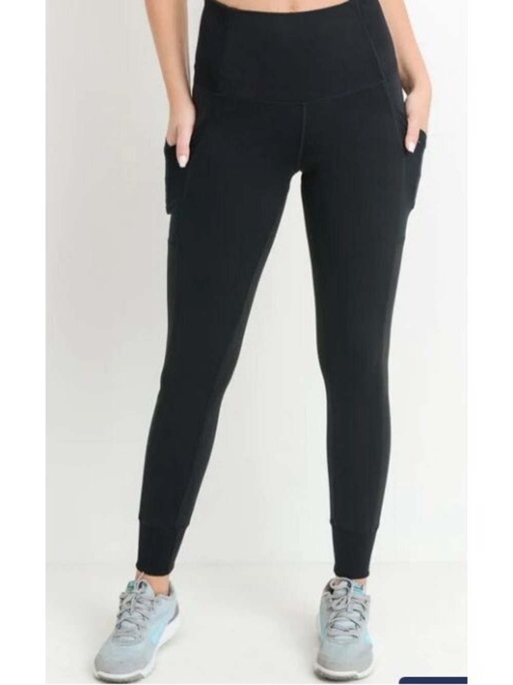 NWT Mono B Cuffed Leggings With Side Pockets Size L